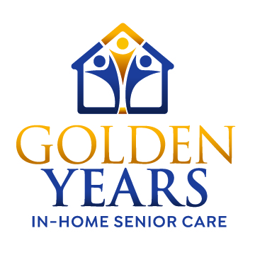 logo for golden years in-home senior care san diego